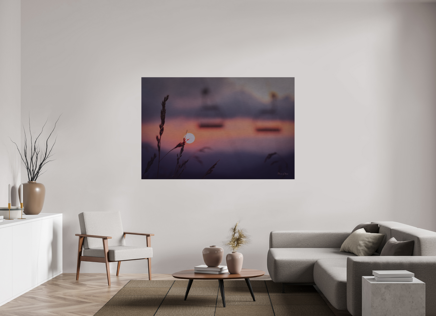 Sunset Grasses