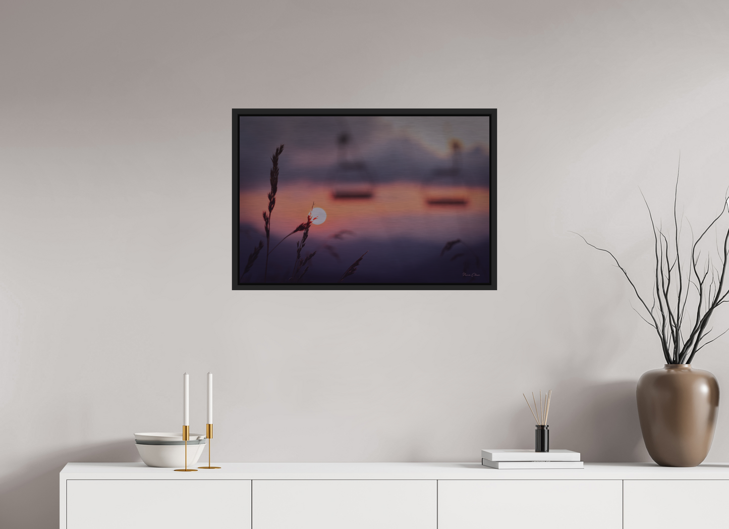 Sunset Grasses