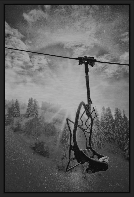 Sunshine Sparkles - Black & White