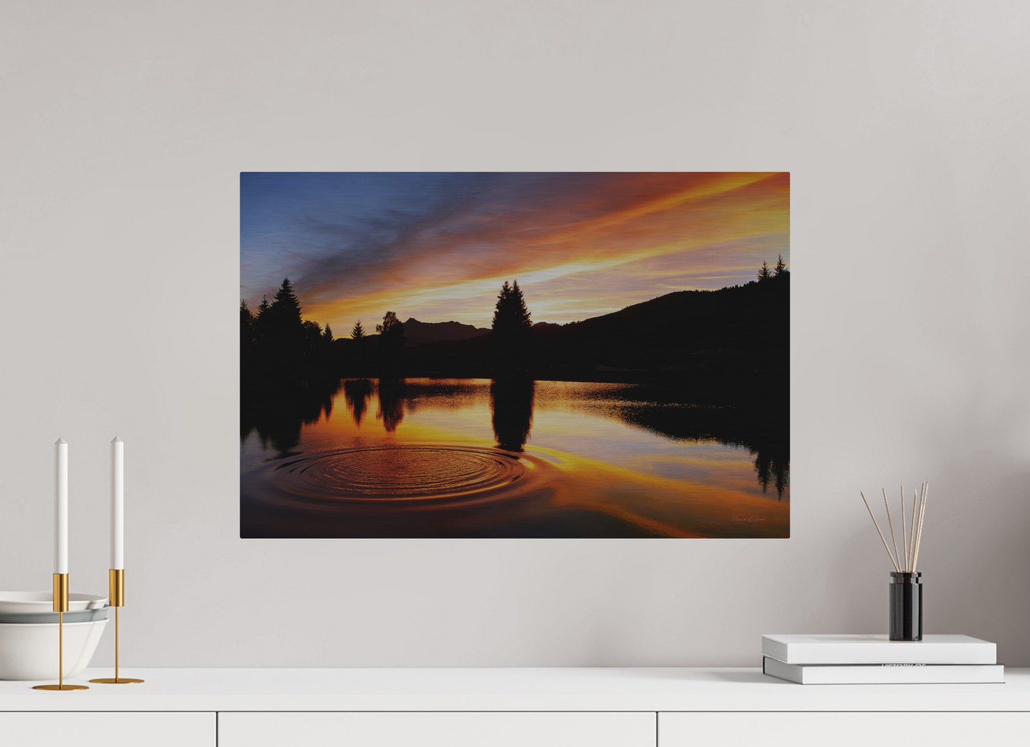 Sunset Ripples
