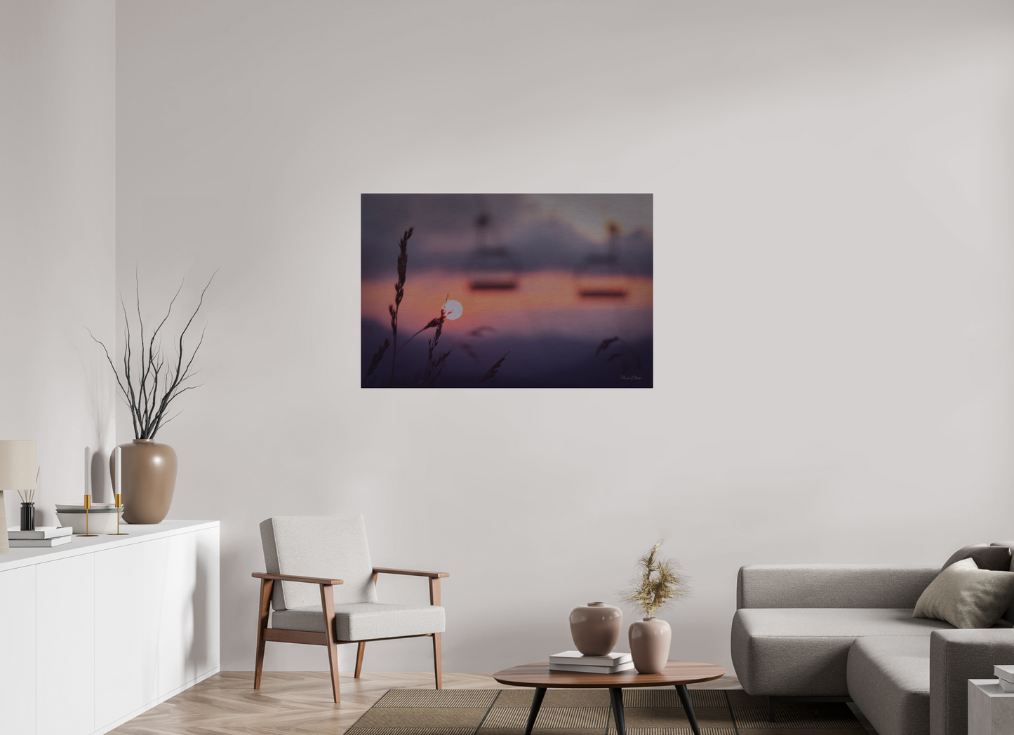 Sunset Grasses