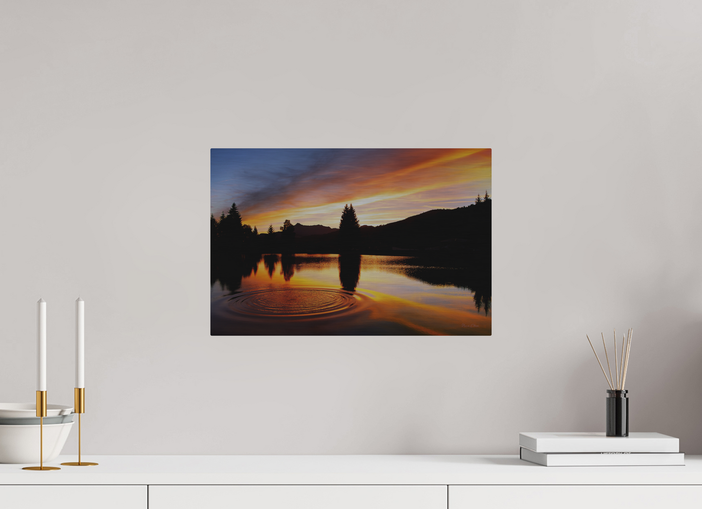 Sunset Ripples