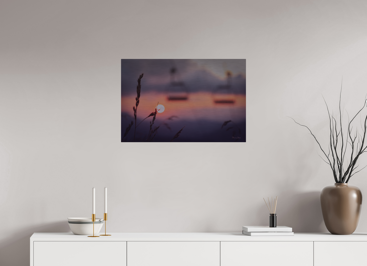 Sunset Grasses