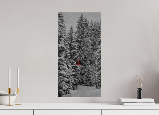 Red Egg, White Trees