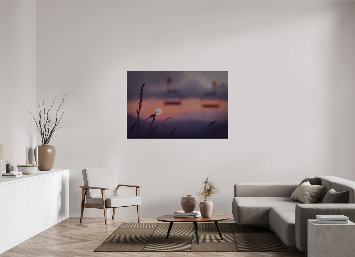 Sunset Grasses