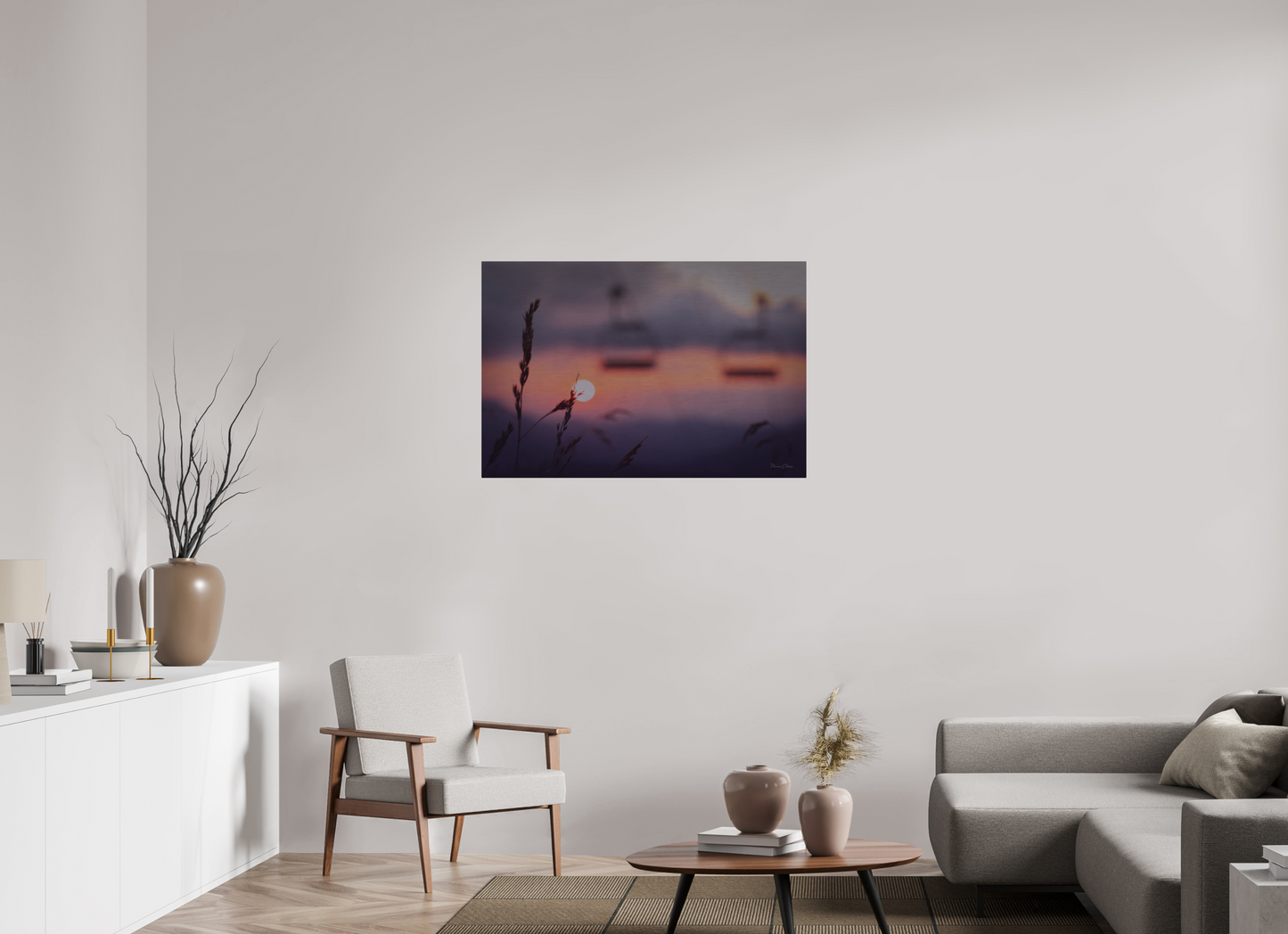 Sunset Grasses