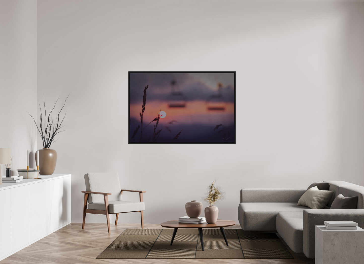 Sunset Grasses